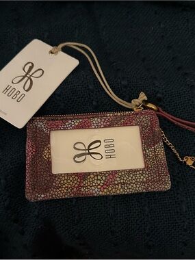 HOBO Lumen Card Case/ Color Abstract Foliage New with tag